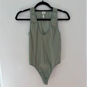 Aritzia - Sunday Best Sage Bodysuit